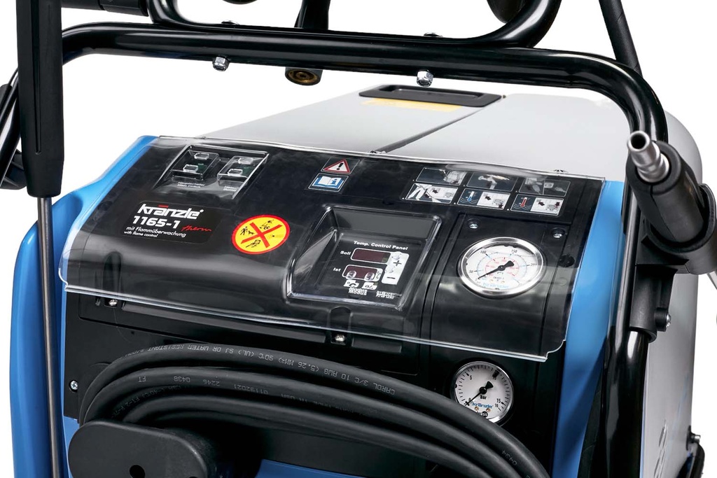 Kranzle Therm K1165TST High Flow 2400PSI 5GPM 440V 3 phase | Dirt